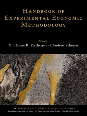 cover image of Handbook of Experimental Economic Methodology